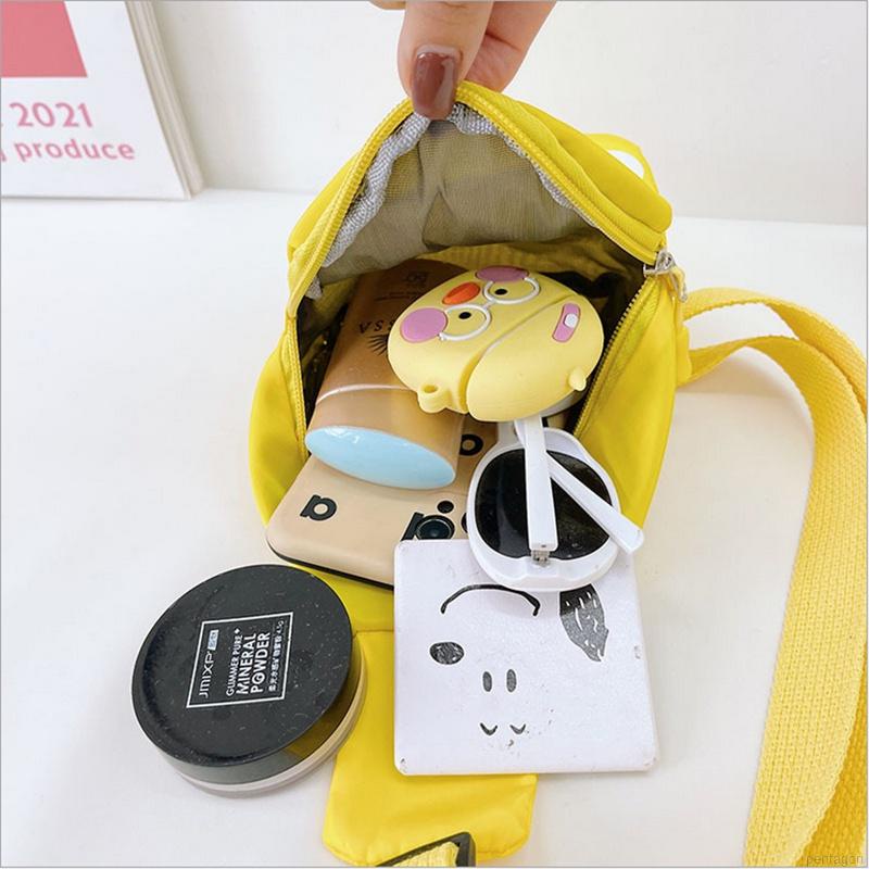 Túi đeo chéo ngực màu sắc kẹo ngọt dễ thương cho bé