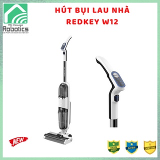 🍀Redkey W12 Clean Elite | Máy lau nhà - Hút bụi lau nhà - máy lau sàn CẦM TAY KHÔNG DÂY🍀