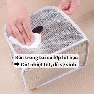 túi đựng hộp cơm giữ nhiệt