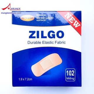 Băng cá nhân Zilgo 102 miếng