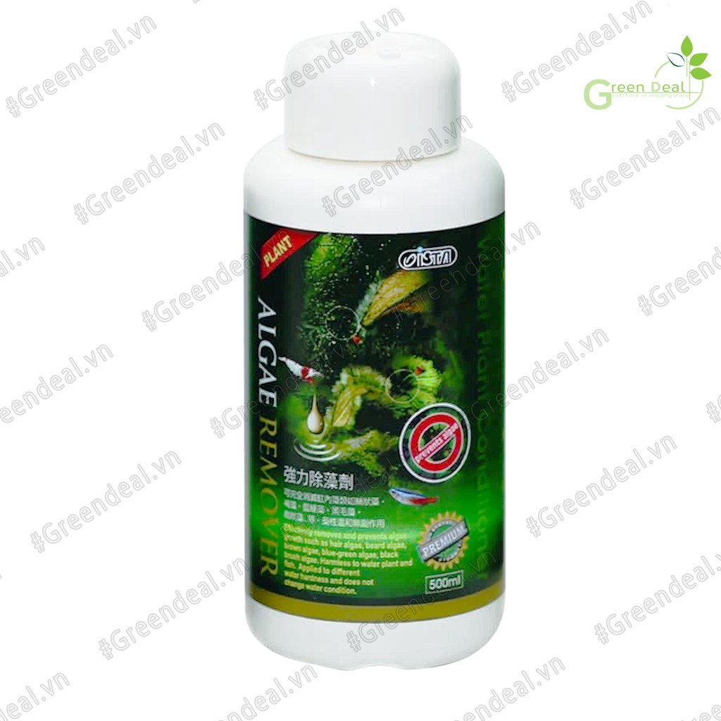 ISTA - Premium Algae Remover  | Dung dịch diệt rêu tảo hại trong hồ cá thủy sinh