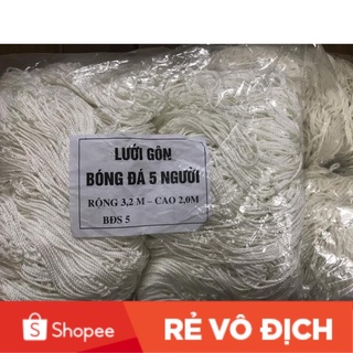 Lưới Gôn Bóng Đá 5 Người, Chất Liệu Dù Siêu Bền Đẹp, HÀNG CAO CẤP