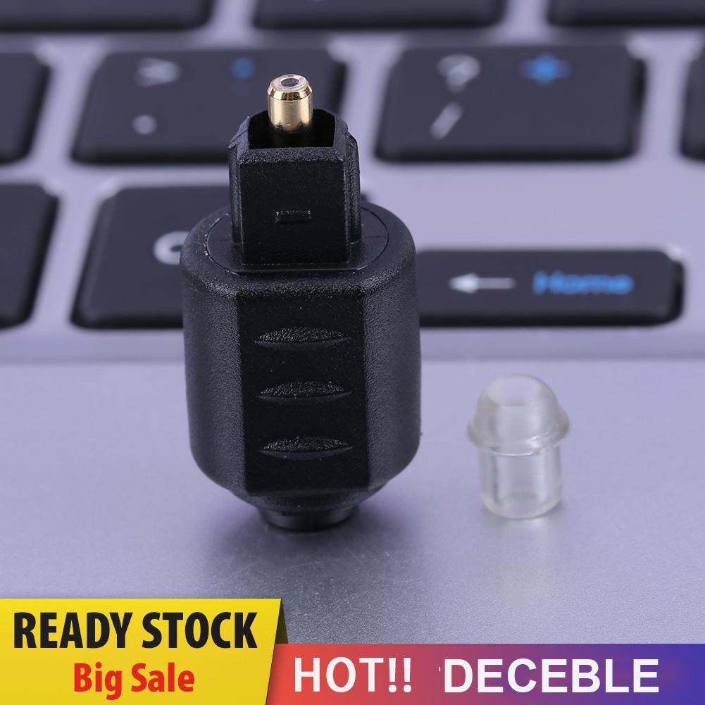 Đầu Nối Chuyển Đổi Âm Thanh Toslink Sang Mini 3.5mm Toslink Female