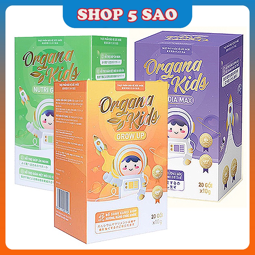 Thạch Dinh Dưỡng Organa Kids Laco Chính Hãng