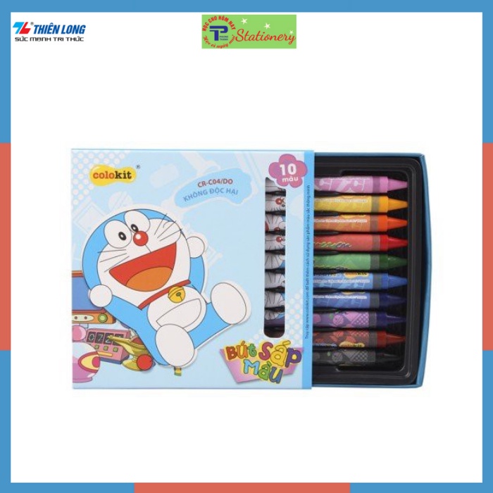 Bút Sáp màu Thiên Long Doraemon CR-C06/DO- 24 màu