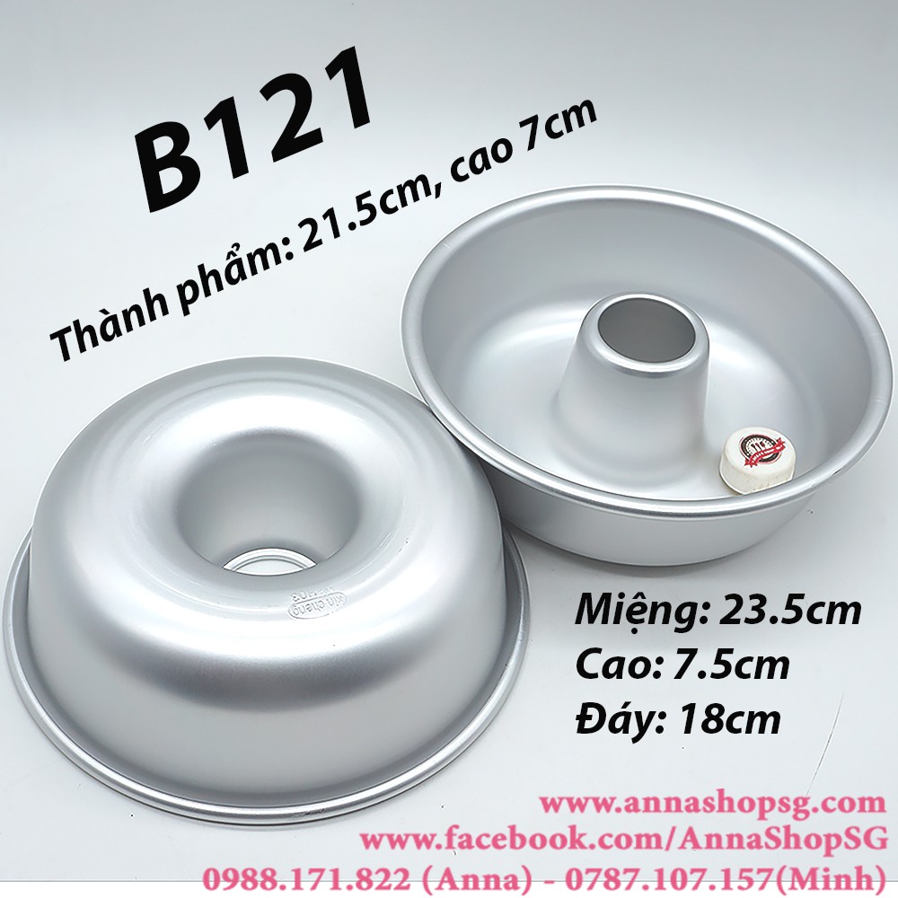 B121 KHUÔN CHINFON ĐÁY BẦU 21.5cm