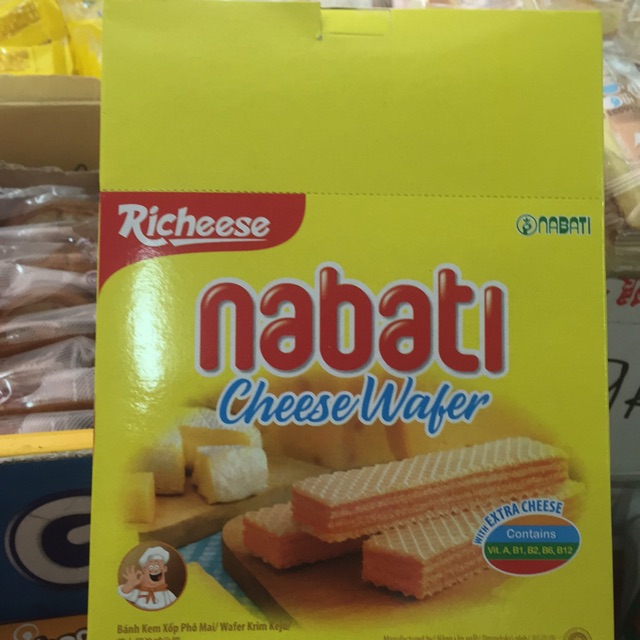 Bánh Nabati phomai, socola
