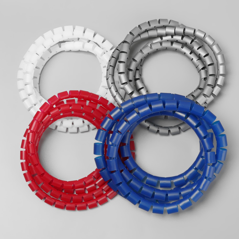 Daphne Ống Bọc Bảo Vệ Dây Cáp Dạng Xoắn Ốc Nhiều Màu Tiện Dụng