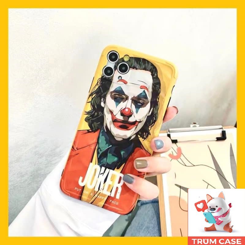 ⚡Ốp lưng iphone⚡ Ốp Joker  Mặt Người chống bẩn bụi cực hot  full ip 6,6s/6,6s,plus/7,8,plus/X,XS/XSMAX/11,11,pro.max