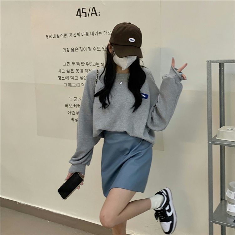 Áo Nỉ Dài Tay Thời Trang Hàn Quốc Phong Cách Retro SL02