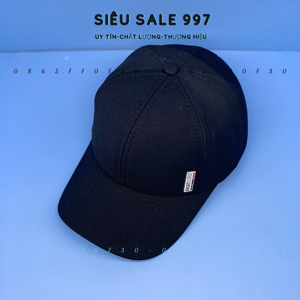 MŨ LƯỠI TRAI CHẤT NỈ ĐƠN GIẢN THỜI TRANG NAM NỮ