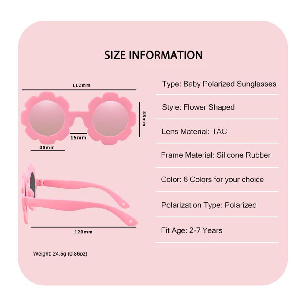 MOILYVN Kính Mát Phân Cực Thời Trang Đi Biển Cho Bé 2-7 Tuổi