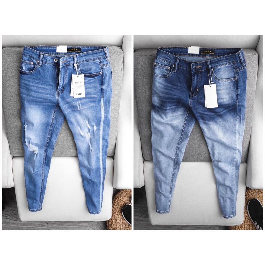(bigsize) QUẦN JEAN NAM BIGSIZE thời trang 85 - 135kg - rách, wash âm dương 123, 124