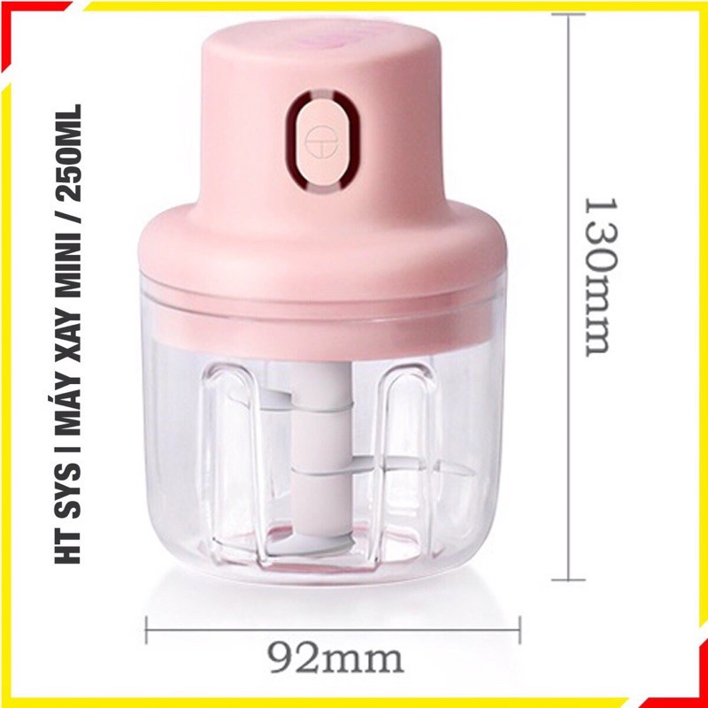 [KHO SỈ] Máy xay mini cầm tay đa năng nhỏ gọn tiện lợi 250ml