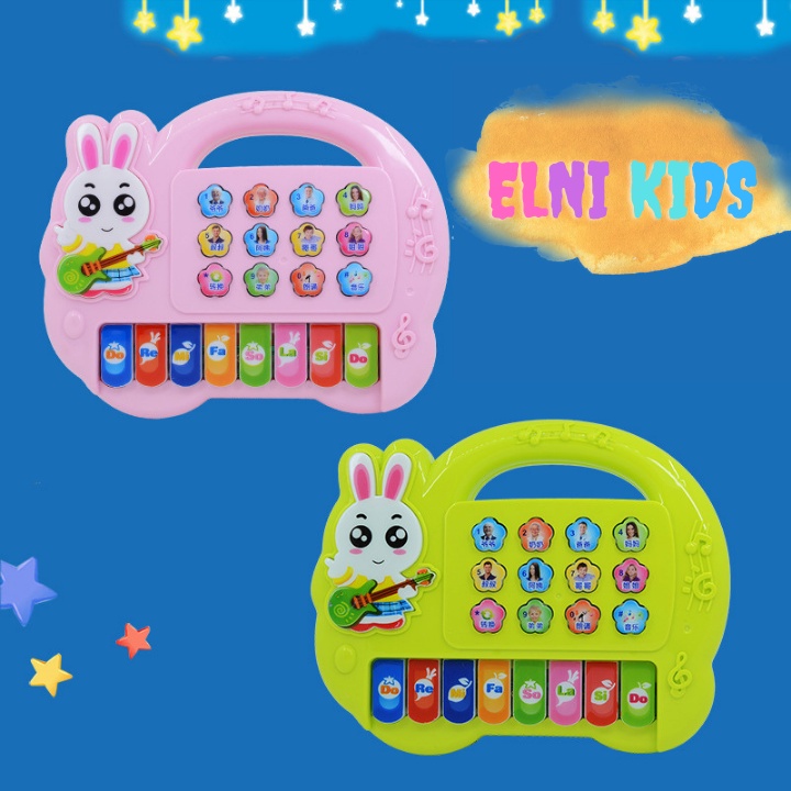 Đồ chơi đàn piano cho bé, âm thanh chất lượng, đèn led sáng nhấp nháy, âm thanh 2 chế độ
