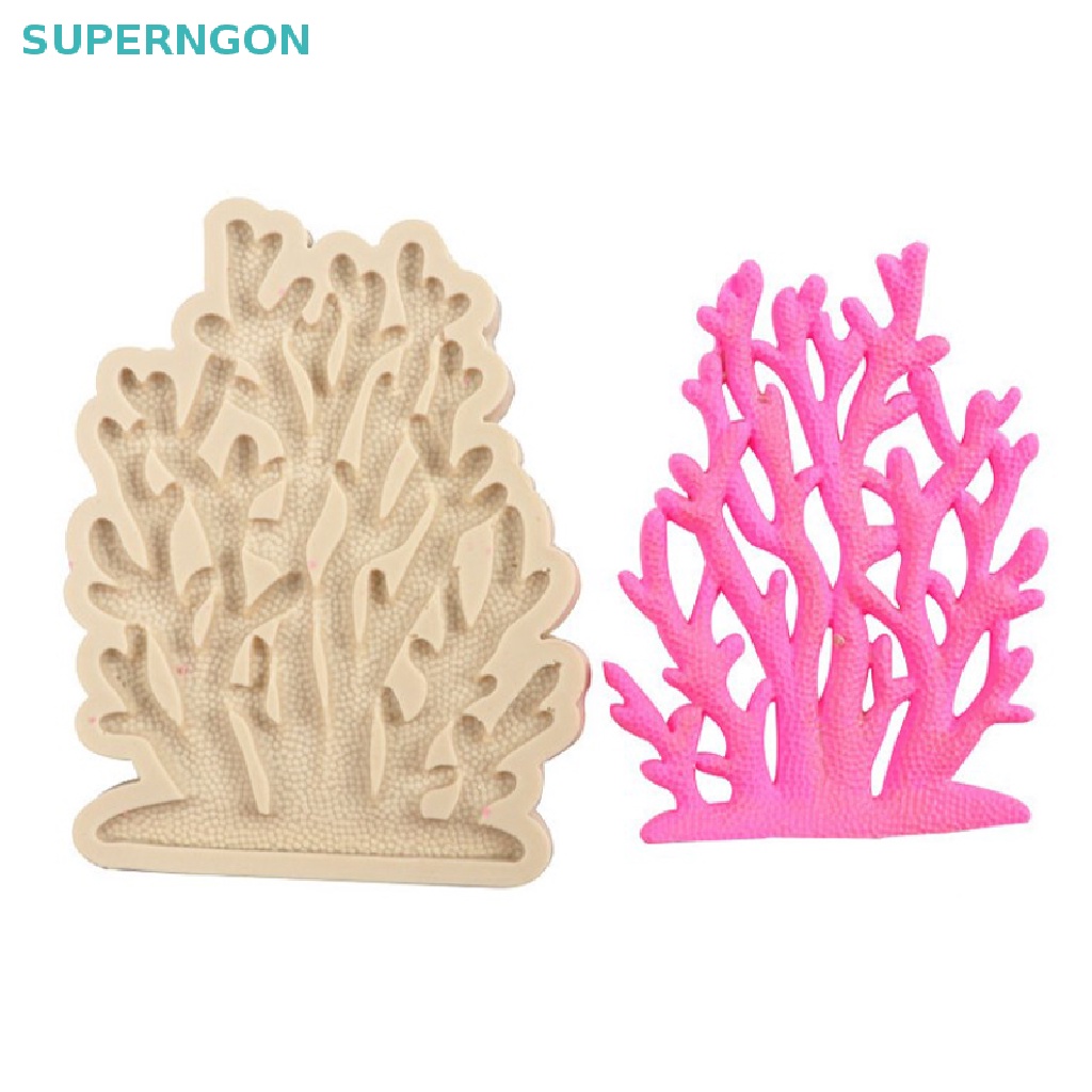 Khuôn Silicone Làm Bánh Hình San Hô Xinh Xắn