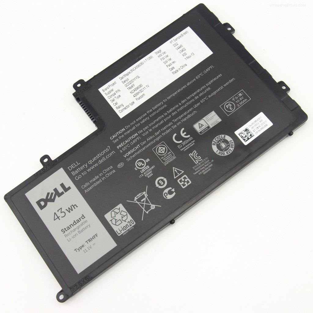 Pin Laptop Dell 5547, 5447, 5548, 5442, 3450, 3550, 5542, 15-5000, 5448, P39F, TRHFF, 5557 (OEM)