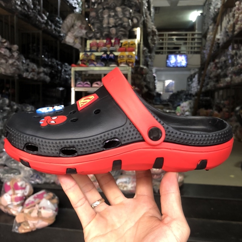 Dép lê bản sục bánh mì crocs nam nữ, xốp siêu nhẹ eva 172