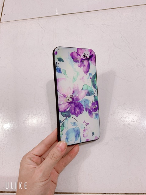 Ốp Hoa Tím Sam sung J4+,J4 Plus, J4 Core