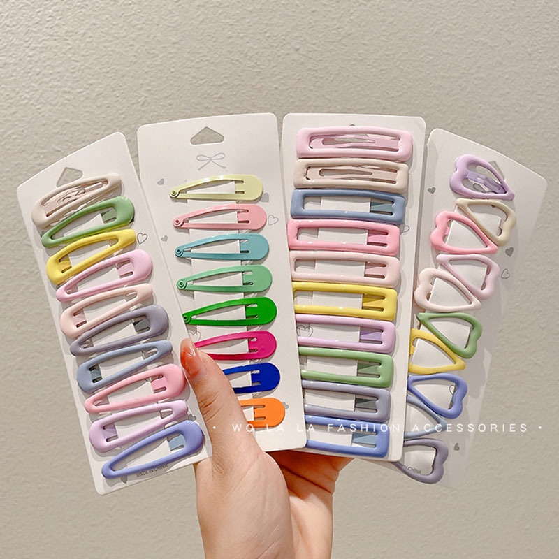 Kẹp Tóc Cỡ Nhỏ Phong Cách Hàn Quốc Thời Trang Nữ Sành Điệu