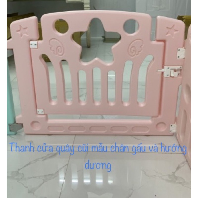 Thanh cửa thanh đồ chơi cũi quây nhựa nhựa cho Bé(thanh lẻ)