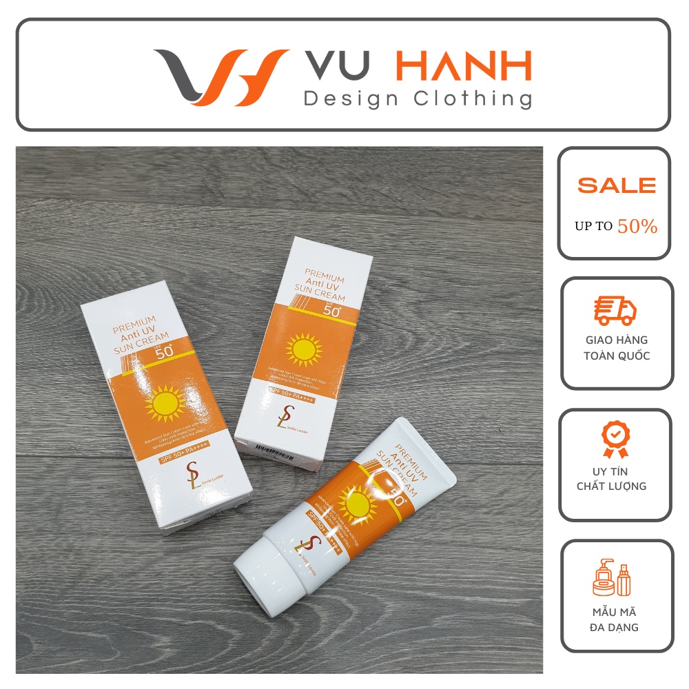 Kem Chống Nắng Hoá Smile Leader Premium Anti UV Sun Cream SPF 50+ PA++++