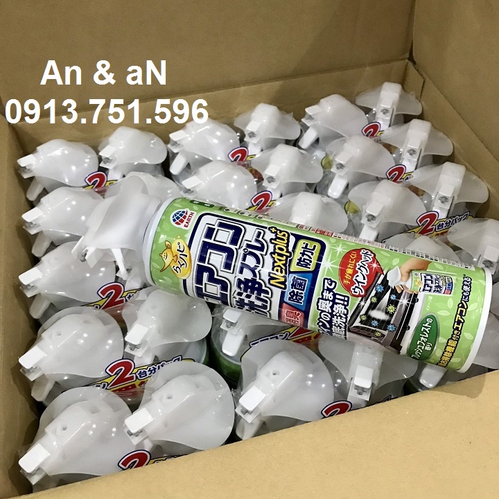 Chai xịt vệ sinh điều hòa 420ml nội địa Nhật Bản