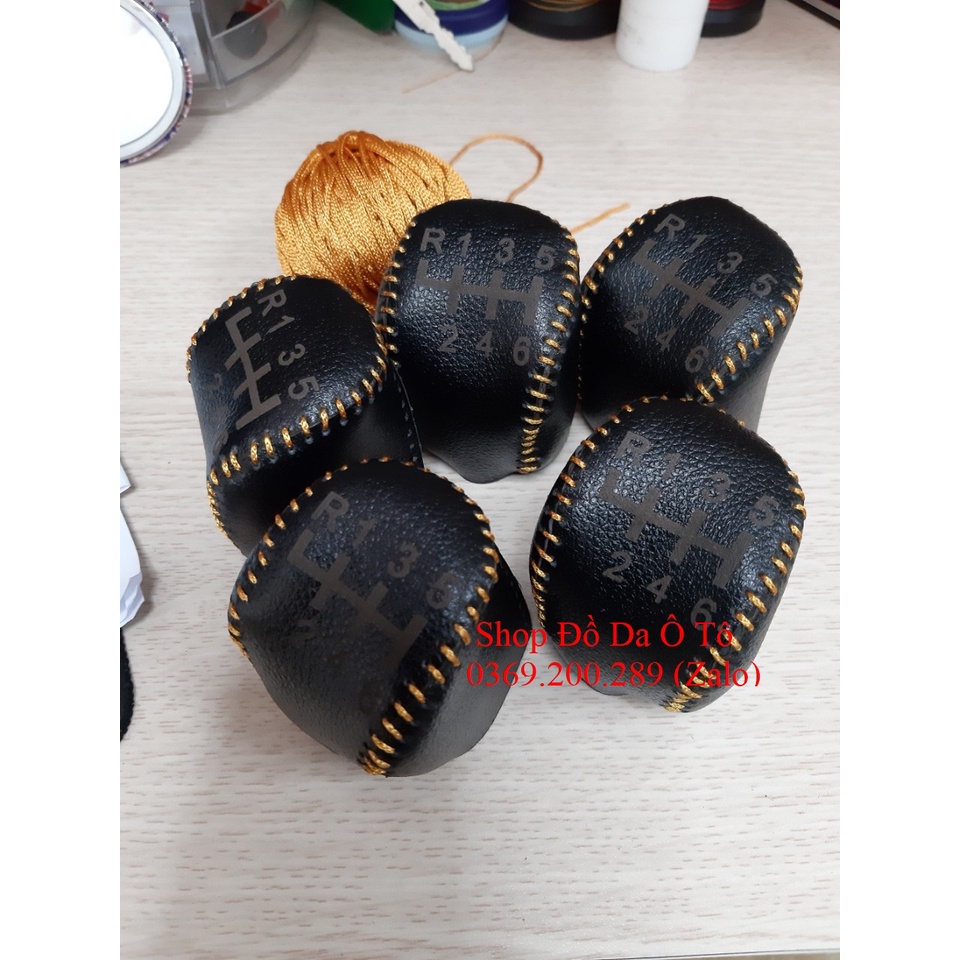 Bọc da cần số xe Ford transit, ốp bọc da cần số Ford Transit, bọc củ số ford transit, da bò, shop sẽ gọi lại TV