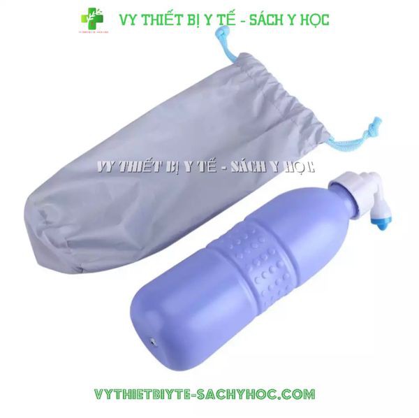 Bình Xịt Enema Chai Xịt Rửa Vệ Sinh tự động, Bơm Tay tạo áp lực Vòi Phun,Đi Kèm đầu 6 lỗ có thể điều chỉnh dài ngắn