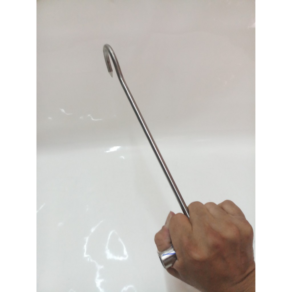 MÓC BỐC XẾP,KÉO HÀNG DÀI 50CM INOX CÁN CẦM NGANG.