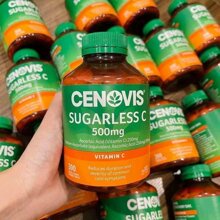 Viên nhai Vitamin C Không đường 500mg 300 viên hãng Cenovis Úc
