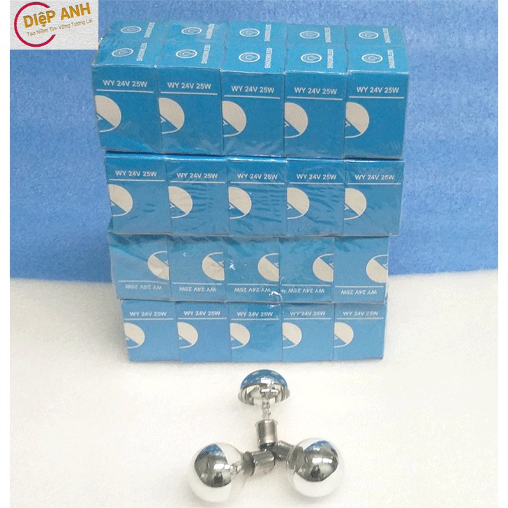 Bóng đèn mổ 24V 25W đèn khám bệnh chính hãng Thượng Hải