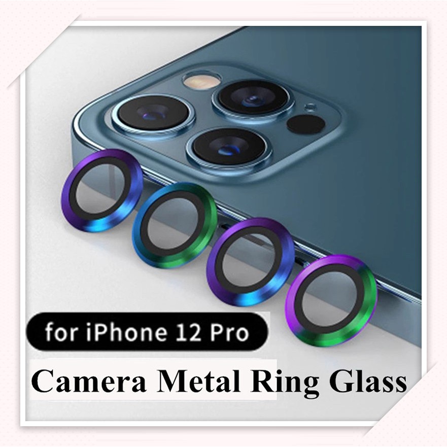 Camera Lens Cover For iPhone 12 Pro Max Full Cover Camera Metal Ring Glass for iPhone 11 12Pro Max mini 12pro Lens Cover