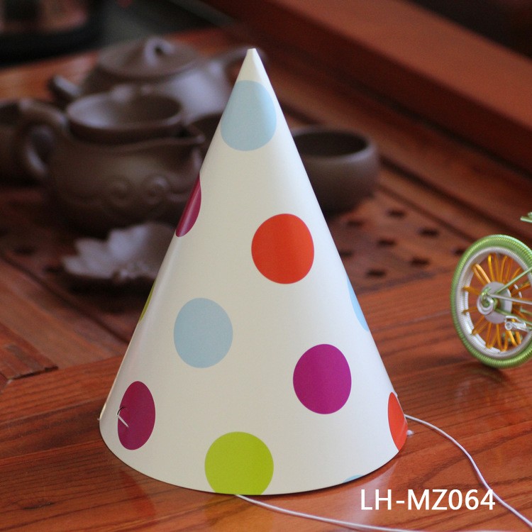 Set 5 Mũ sinh nhật in hoạt hình nghộ nghĩnh