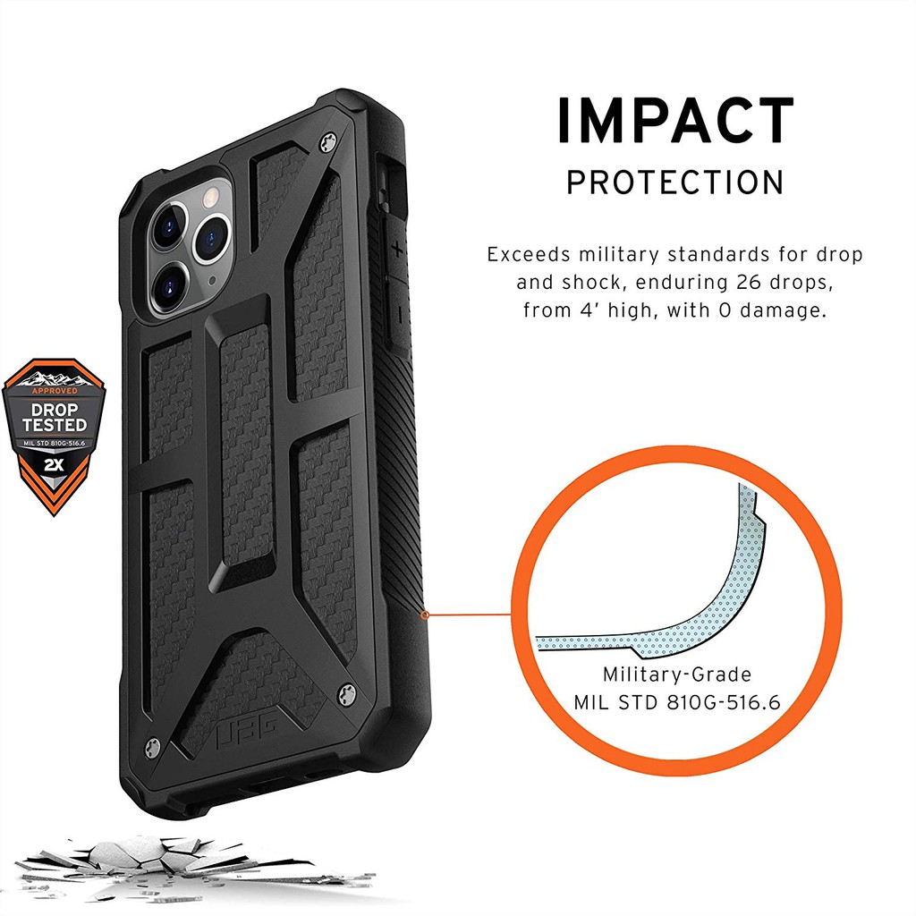 Ốp lưng UAG Monarch cho iPhone 11 Pro