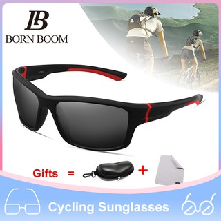 BornBoom Kính râm đi xe đạp Kính râm thể thao Kính râm nam Kính râm UV400 Kính râm chống gió và chống bụi Kính râm đi xe đạp leo núi Bảo vệ người đi xe đạp Kính mắt