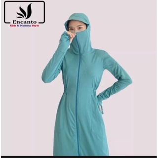 Áo khoác trống nắng dáng dài toàn thân