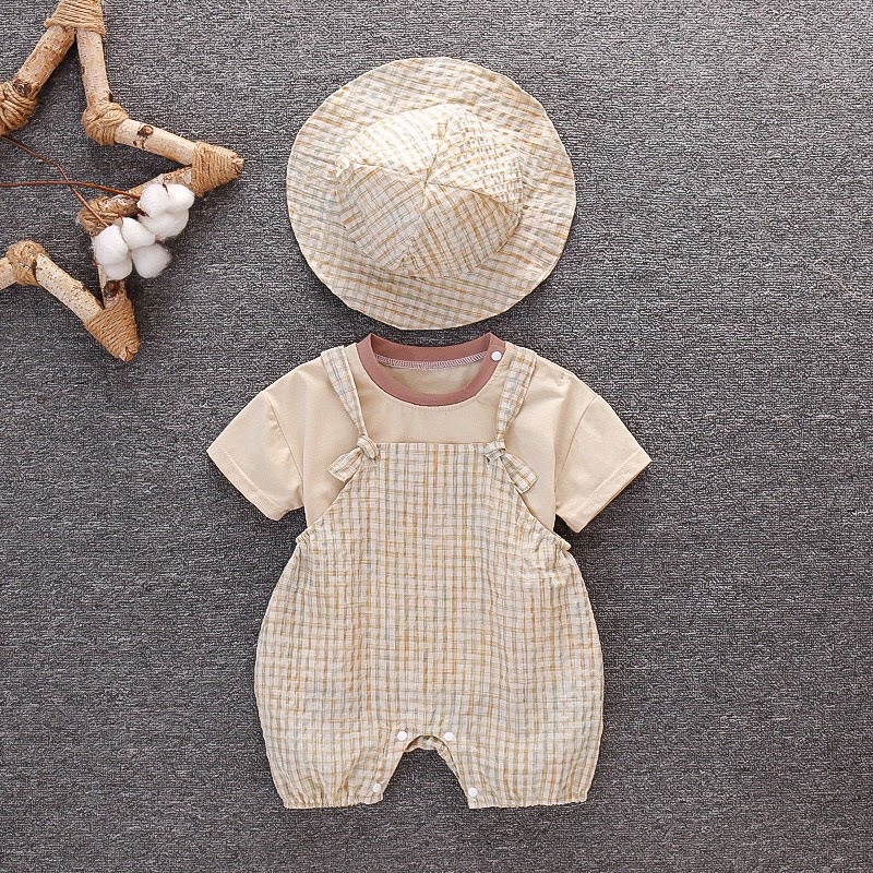 [ KẺ MŨ ] Set yếm kèm áo tặng mũ mã 49070