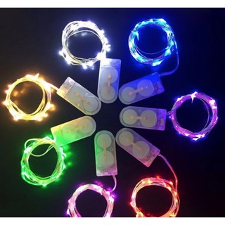 8 đèn led, đèn đom đóm trang trí: 2m