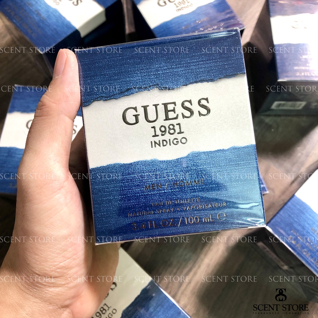 Scentstorevn - Nước hoa Guess Indigo Man 1981 Fullseal [100ml]