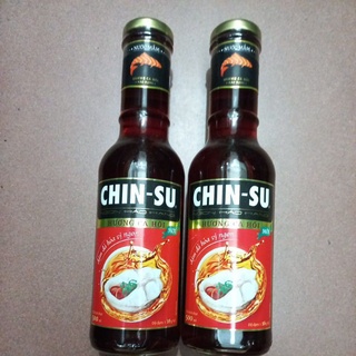 Nước mắm Chinsu thủy tinh hương cá hồi 500ml