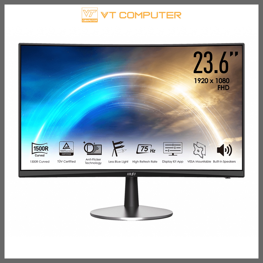 Màn Hình Cong Chuyên Đồ Hoạ 24 inch / MSI / MP242C / MP2412C / G2412 Bảo Hành 24 Tháng