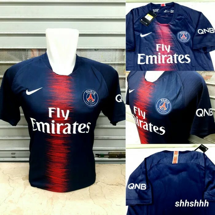 Áo Thun Thể Thao Chơi Cầu Lông Psg Home 2018 / U002f2019 20-100