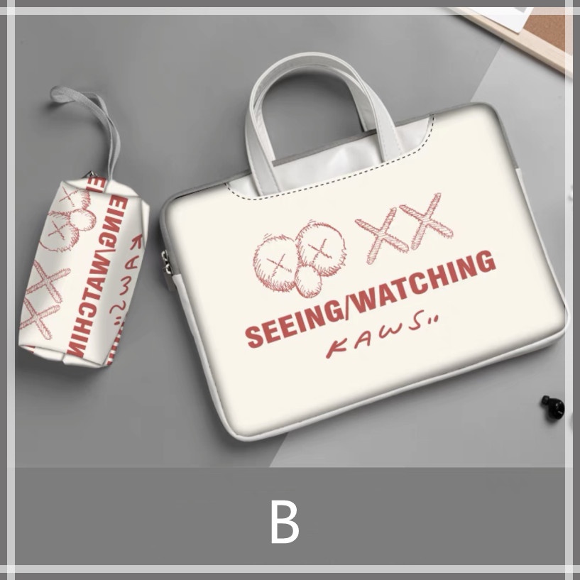 Hàng có sẵn Túi đựng laptop chống nước in hình hoạt hình cho máy tính 17.3inch 13.3 12 14 15 15.6inch