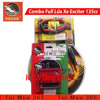 Combo Độ Full Dàn Lửa cho EXCITER 135cc SHARK