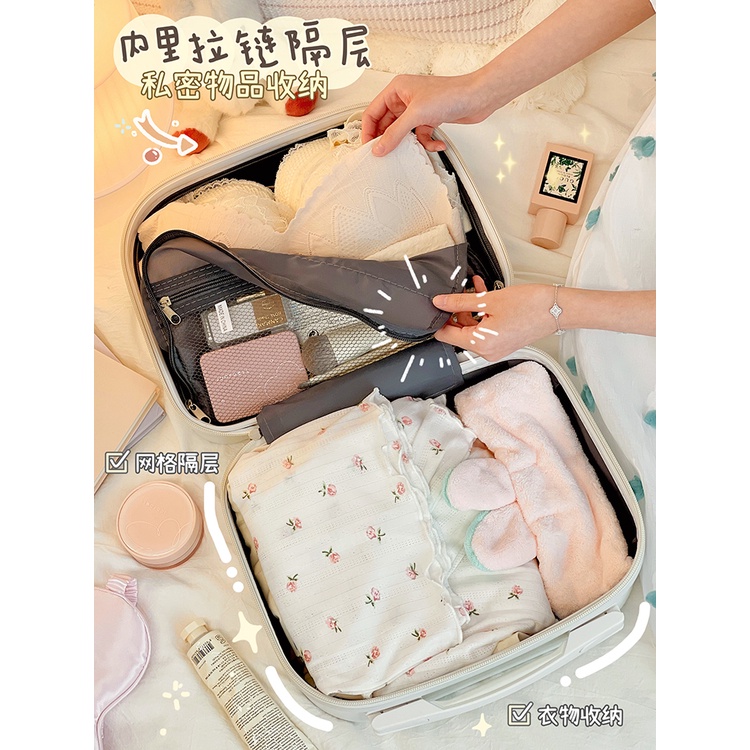 VALI MINI DU LỊCH HOA TULIP 2521