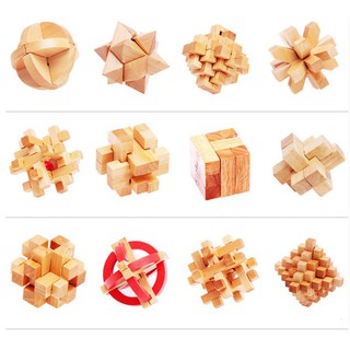Đồ chơi thử thách tháo lắp Wood Puzzle 50k/1cái