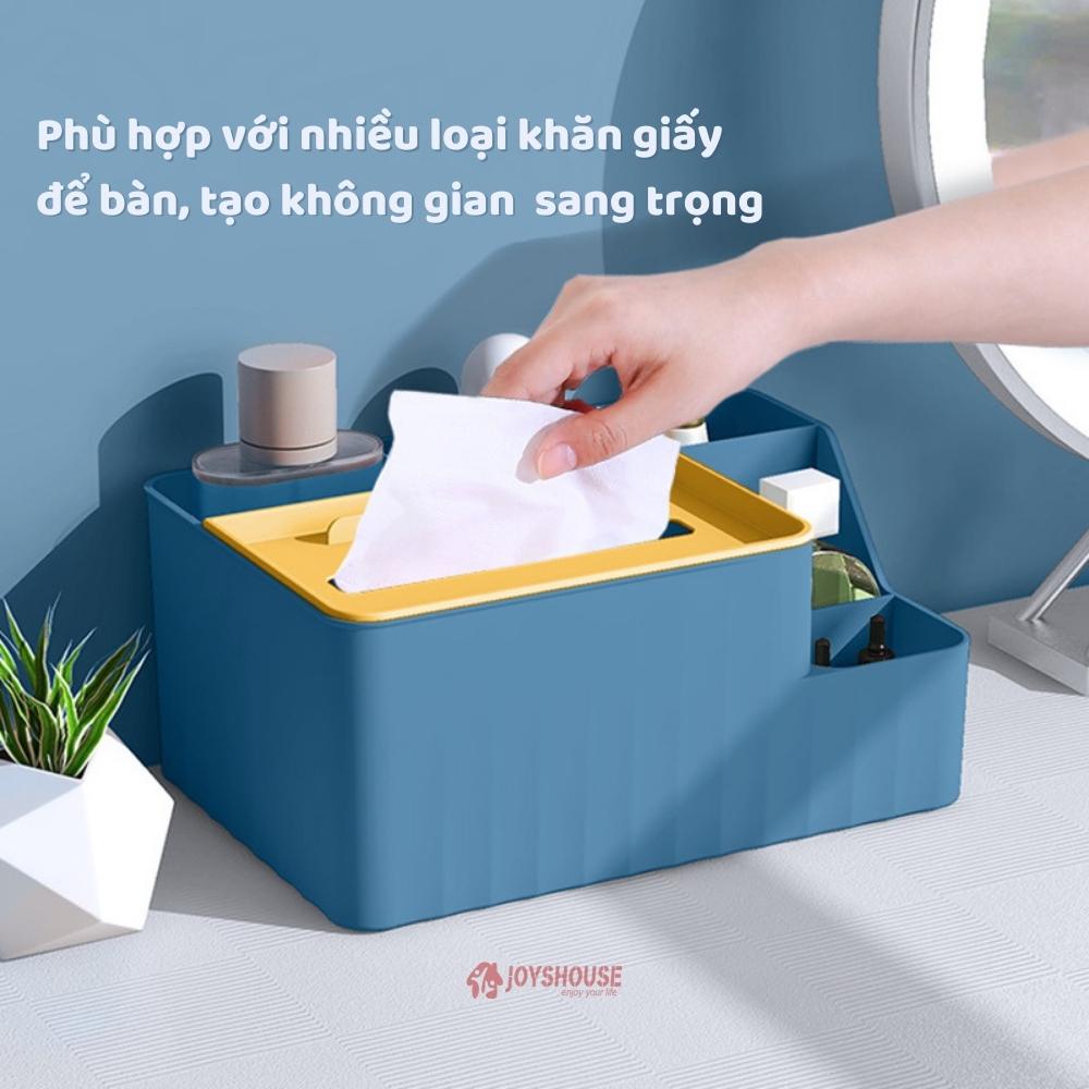 Hộp đựng khăn giấy để bàn – Hộp đựng giấy ăn đa năng JOYSHOUSE