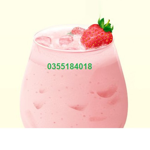 Siro Dâu Boduo  Pha chế trà sữa - Trà hoa quả Can 2L Hàng chính hãng