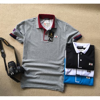 Áo thun cổ bẻ POLY COTTON nam